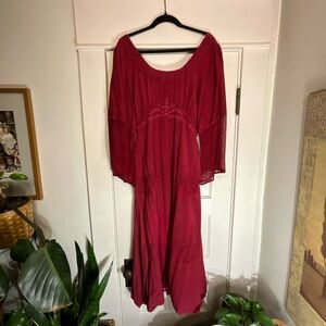 Casual Living Vintage Embroidered Maiden Dress